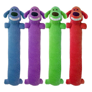 MultiPet Loofa Dog Assorted Colors Plush Toy For Dog, 1 ct