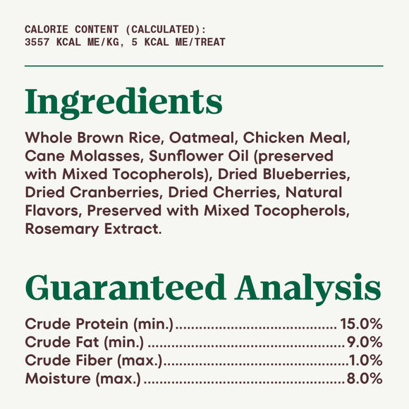 Nutro Crunchy Biscuits with Real Mixed Berries Treats For Dog