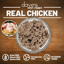 Dave's Pet Food Restricted Diet Sodium Chicken Recipe Wet Dog Food (13.2 oz, case of 12 cans)