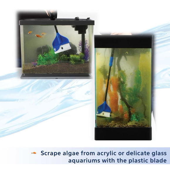 Aqueon ProScraper 3.0 Twist & Click Plastic Replacement Blades (3 pack)