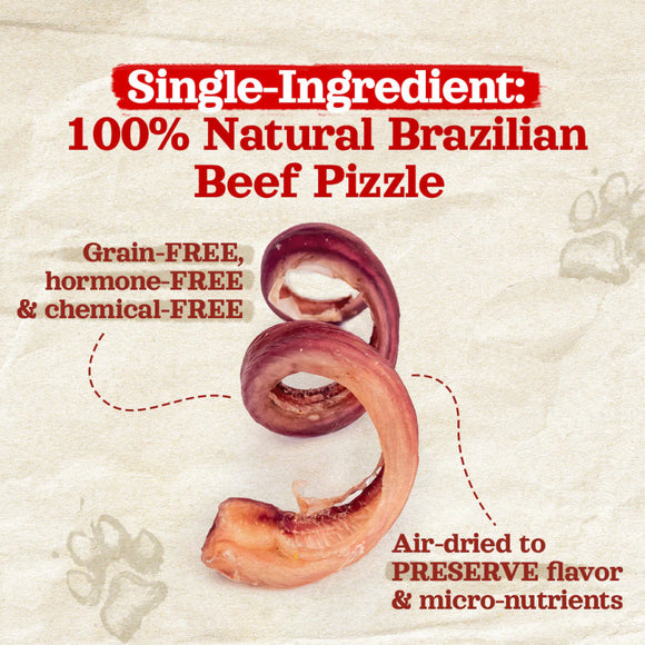 Fieldcrest Farms Nothin' to Hide Collagen & Bully Spirals Treats For Dog