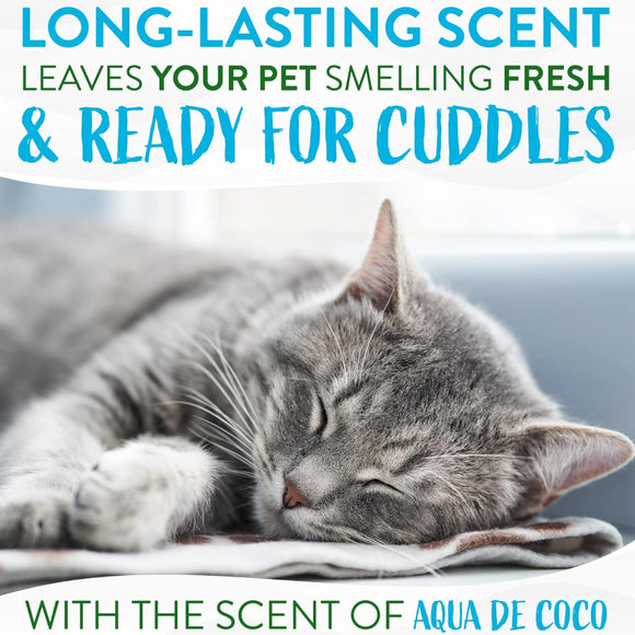 TropiClean Dander Reducing Waterless Cat Shampoo (7.4oz)