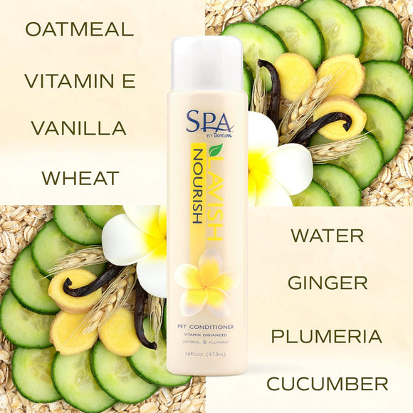 SPA by TropiClean Lavish Nourish Conditioner for Pets (16oz)