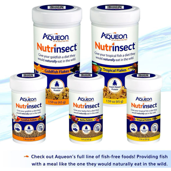 Aqueon Nutrinsect Tropical Pellets (1.76 oz)
