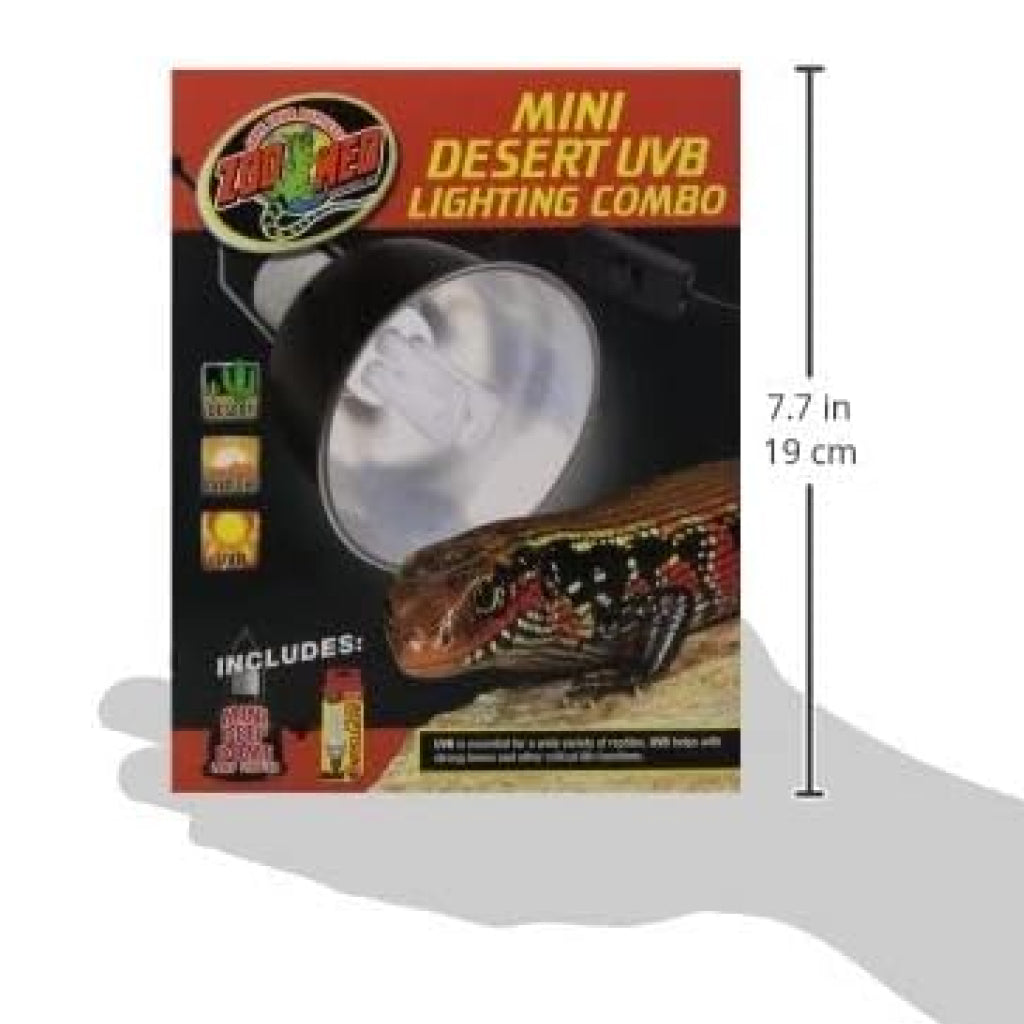 Zoo Med's Mini Desert UVB Lighting Combo Pack - Main Image
