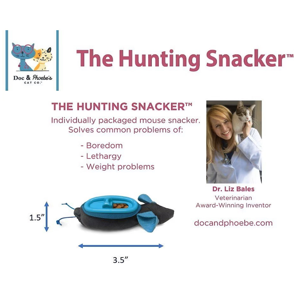 Doc & Phoebe The Hunting Snacker Feeder Toy For Cat (1 ct)