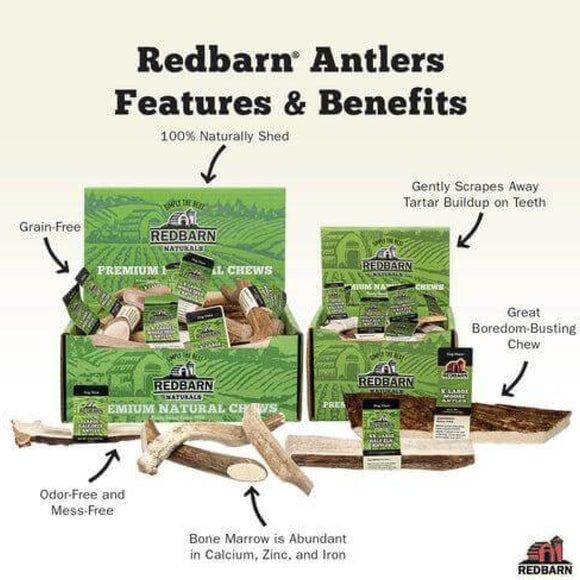 Redbarn Half Elk Antler Dog Chew
