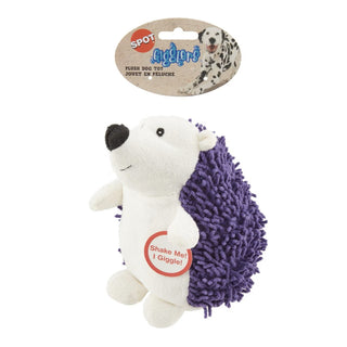 Ethical Giggler Plush Hedgehog Assorted Toy For Dog (6.5")