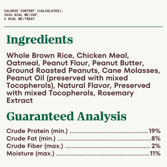 Nutro Crunchy Biscuits with Real Peanut Butter Treats For Dog
