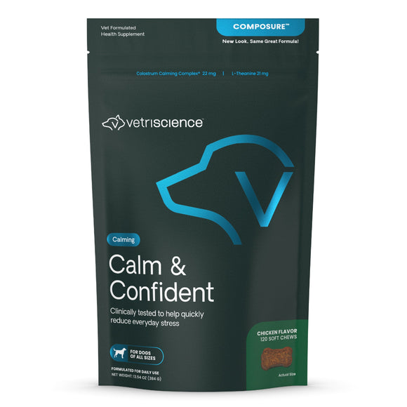 Calm & Confident Chews for Dogs Chicken Flavor