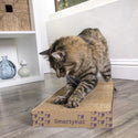 SmartyKat Super Scratcher Wide Corrugate with Catnip For Cats