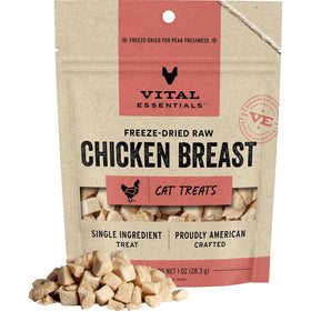 Vital Essentials  Freeze-Dried Raw Chicken Breast Treats For Cat