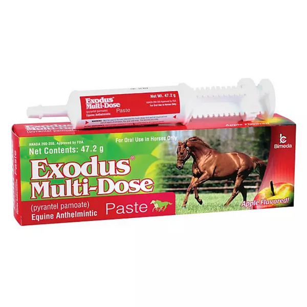 Exodus (pyrantel Pamoate) Multi-Dose Paste for Horses (47.2 g)