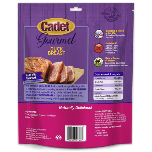 Cadet Gourmet Duck Breast Treats for Dogs