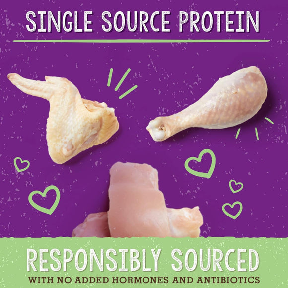 Stella & Chewy's Stella's Solutions Digestive Boost Cage-Free Chicken Freeze-Dried Meal Topper for Cats (7.5 oz)