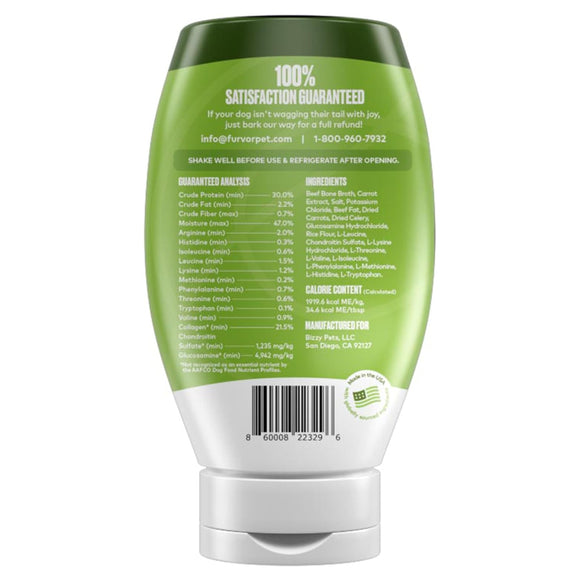 Furvor Mobility Bone Broth Concentrate for Dogs (20 servings)