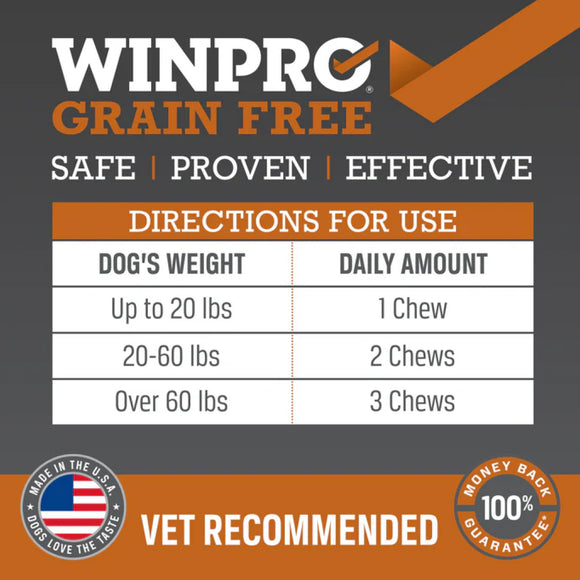 WINPRO Dog Gut Health & Immunity (60 Chews)