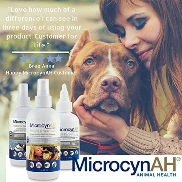 MicrocynAH Wound & Skin Care Spray (3 oz)
