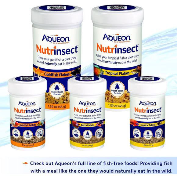 Aqueon Nutrinsect Goldfish Pellets (1.76 oz)