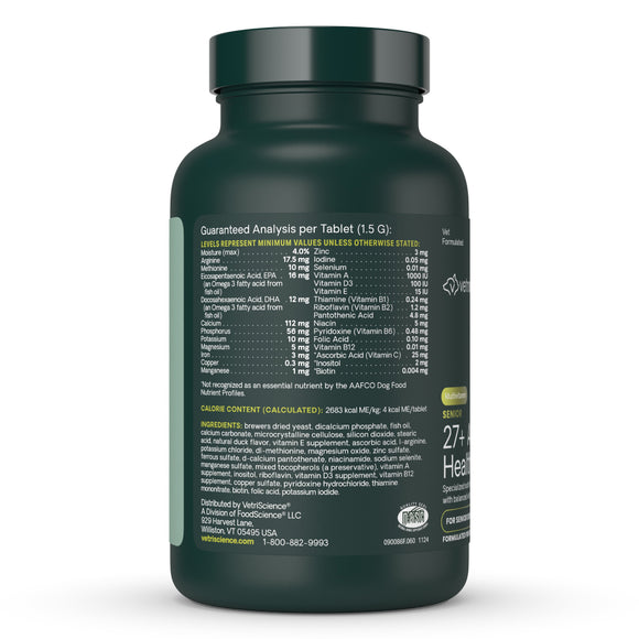 Senior 27+ Active Health Tablets for Dogs
