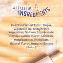 Three Dog Bakery Birthday Confetti Lick’n Crunch Golden Vanilla & Birthday Cake Cookie Treats For Puppy (13 oz)