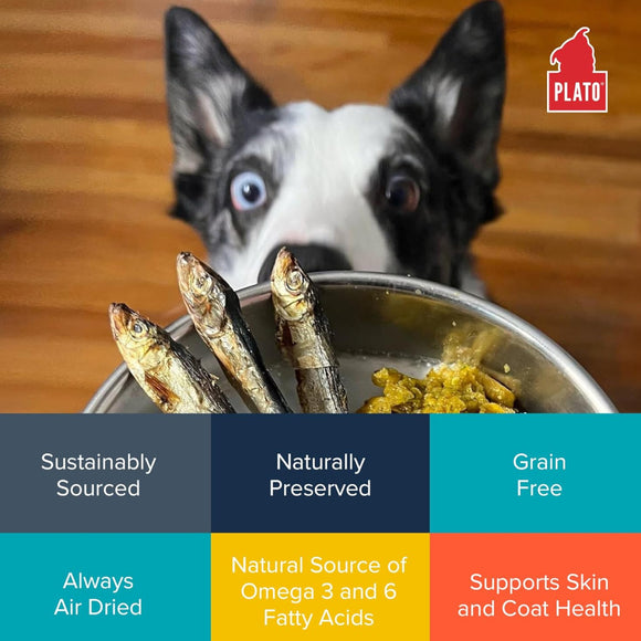 Plato Wild Caught Baltic Spray Treats For Dog (3 oz)