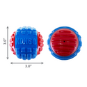 Kong CoreStrength Rattlez Ball Toy For Dog (Large)