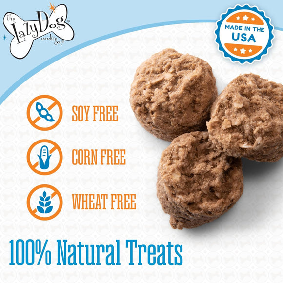 Lazy Dog Mutt Mallows Maple Bacon Kissies Treats For Dog (5 oz)