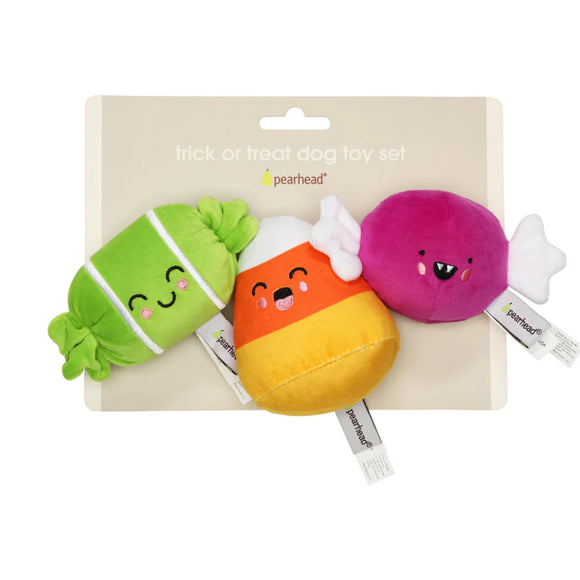 Pearhead Trick Or Treat Toys For Dog (3 pack)