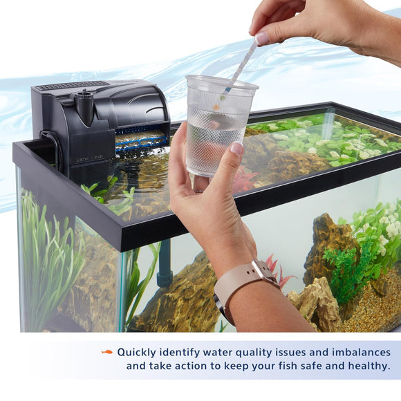 Aqueon 7-in-1 Aquarium Test Strips (50 ct)