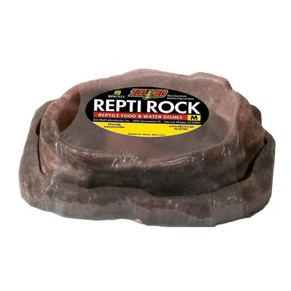 Zoo Med Repti Rock Food & Water Dishes for Reptiles