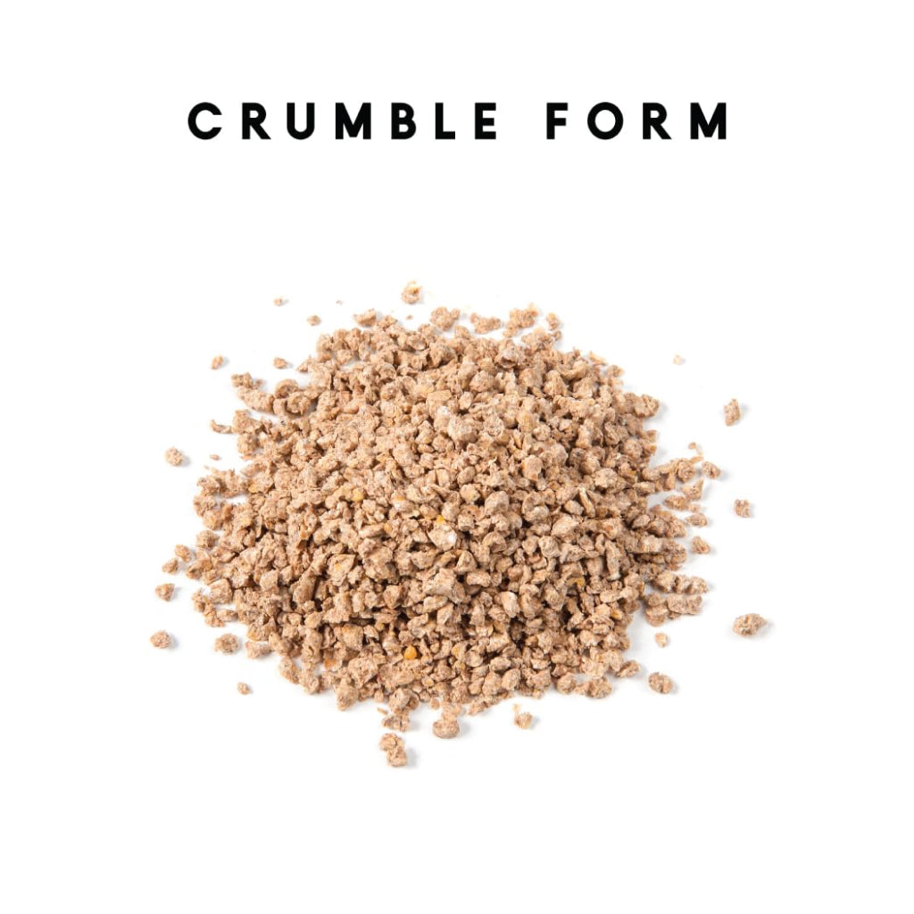 crumble feed chicken