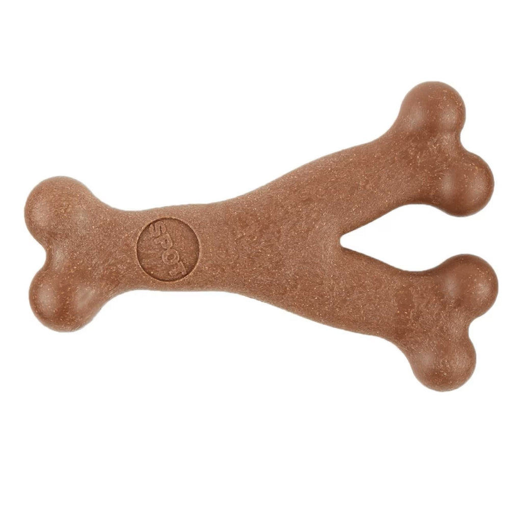 Ethical Bambone Wish Bone Bacon Toy For Dog (7")