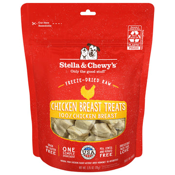 Stella & Chewy's Freeze-Dried Chicken Breast Dog Treats (2.75 oz)