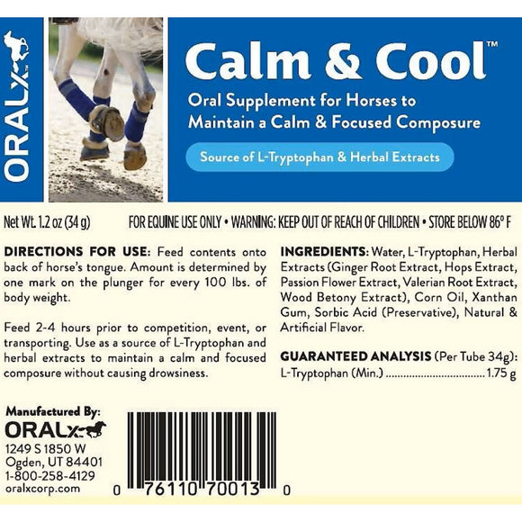 Calm & Cool Paste for Horses (34 gm)