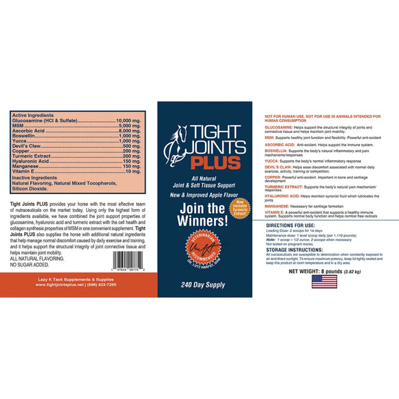 Tight Joints Plus Joint & Soft Tissue Support for Horses