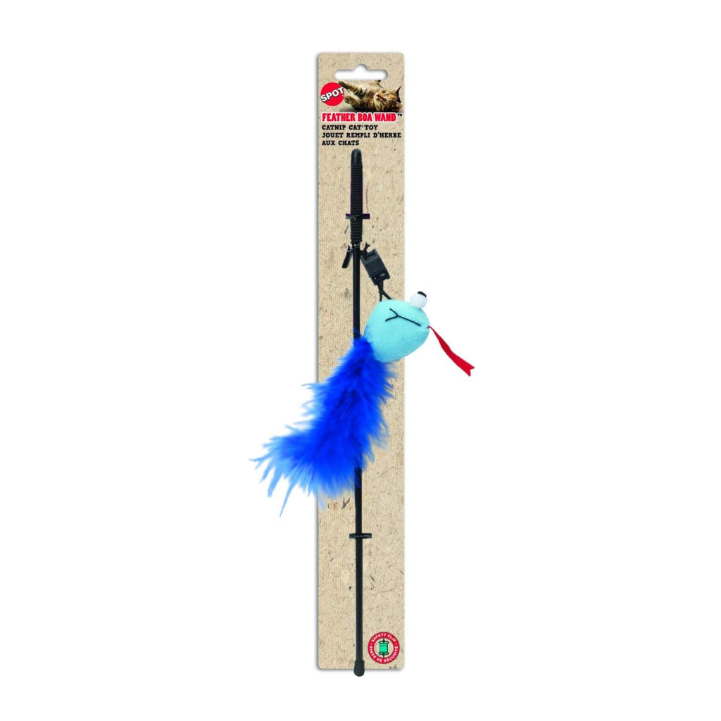 Ethical Feather Boa Wand Catnip Toy For Cat