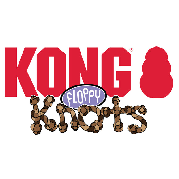 KONG Floppy Knots Fox Toy For Dog