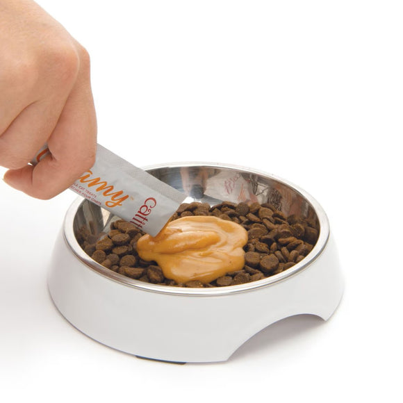 Catit Creamy Salmon Flavor Lickable Treats For Cat