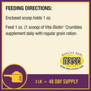 Horse Health Products Vita-Biotin Cumbles Hoof Supplement for Horses (3 lb)