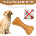 Ethical Dura-Fuse Leather Bone Toy For Dogs