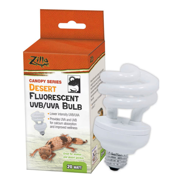 Zilla Canopy Series Fluorescent UVB/UVA Bulb