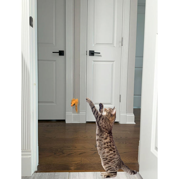 Ethical A-Doorable Bounce Real Fur Mouse Toy For Cat