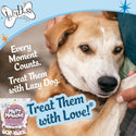 Lazy Dog Mutt Mallows Maple Bacon Kissies Treats For Dog (5 oz)