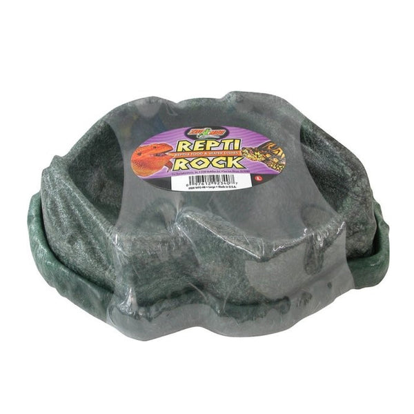 Zoo Med Repti Rock Food & Water Dishes for Reptiles