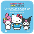 Squishmallows Plush Bolster Pet Bed -White Hello Kitty