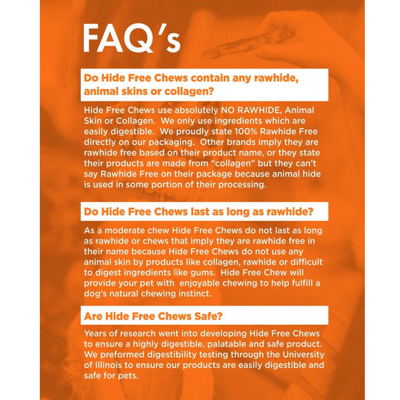 Canine Naturals Hide Free Peanut Butter Flavor Sticks Treats For Dog