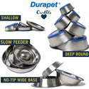 OurPets Durapet Premium Stainless Steel Dish For Dogs & Cats