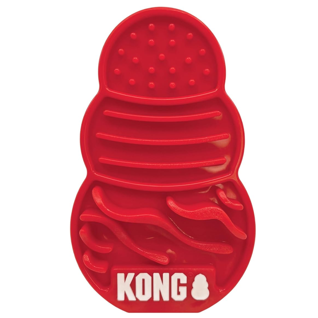 KONG Licks Mat Treat Dispenser with Ridges and Grooves (Small)