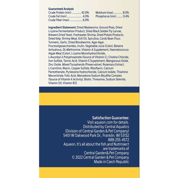 Aqueon Nutrinsect Tropical Flakes (1.59 oz)